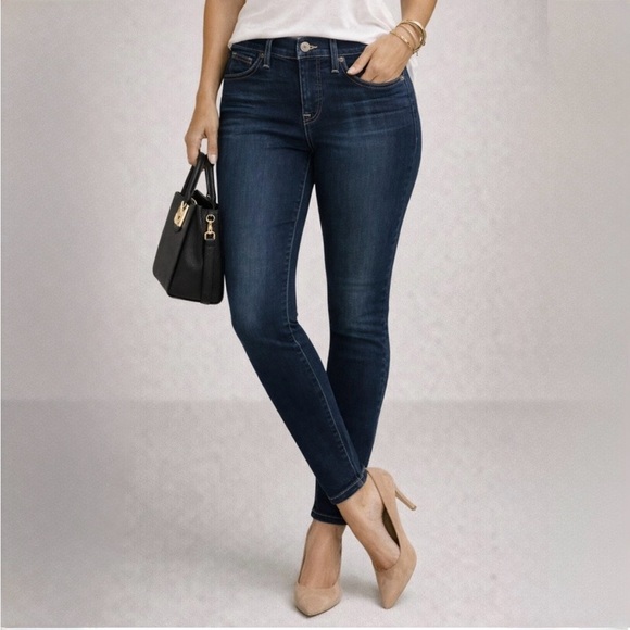 Lucky Brand Denim - Women's Lucky brand Ava Mid Rise Skinny Blue Jeans
